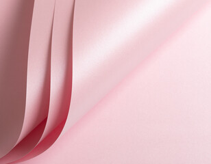 Aufkleber - Pink paper background with a glossy surface and soft gradient effect. Featuring a subtle shine and polished texture, it exudes modern elegance and minimalistic charm. Perfect for