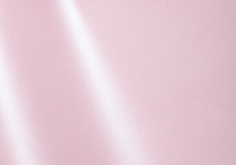 Fototapete - Pink paper background with a glossy surface and subtle shimmer. Featuring smooth gradients, reflective highlights, and a soft pastel tone, it combines modern elegance with a