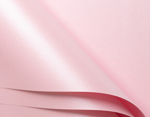 Poster - Pink paper background with a smooth glossy texture and soft pastel gradient. Featuring a subtle shine and shimmering glow, it combines modern elegance with a minimalistic aesthetic