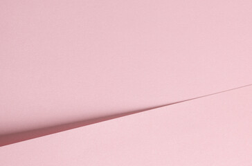 Aufkleber - Pink paper background with a soft matte texture and subtle gradient. Minimalistic and elegant design featuring delicate tones and gentle creases. Perfect for modern, stylish decor,