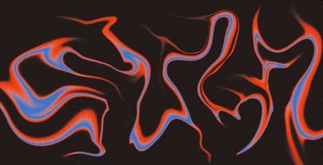Wall Mural - 4k beautiful color gradient background with noise. abstract pastel holographic blurred grainy gradie