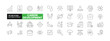 © Bilal - Set of 36 Career Development line icons set. Career Development outline icons with editable stroke collection. Includes Growth, Intern, Creativity, Decision Making, Networking, and More.