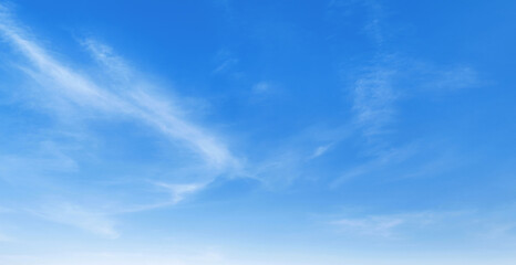 Wall Mural - clear blue sky with no clouds
