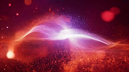 Wall Mural - cosmic dance: abstract, swirling energy in hues of red and purple, evoking a sense of cosmic dance a