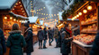 © Tamas - Festive Winter Market Scene