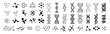 © Tata - DNA and molecules icons set. DNA Structure molecule icon. Vector molecule