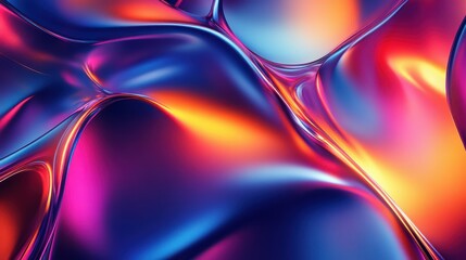Wall Mural - modern abstract digital 3d background.