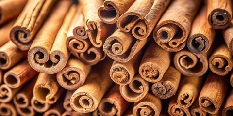 Wall Mural - Close-up of cinnamon sticks for making spices, cinnamon, sticks, spice, ingredient, aromatic, flavor, cooking, kitchen