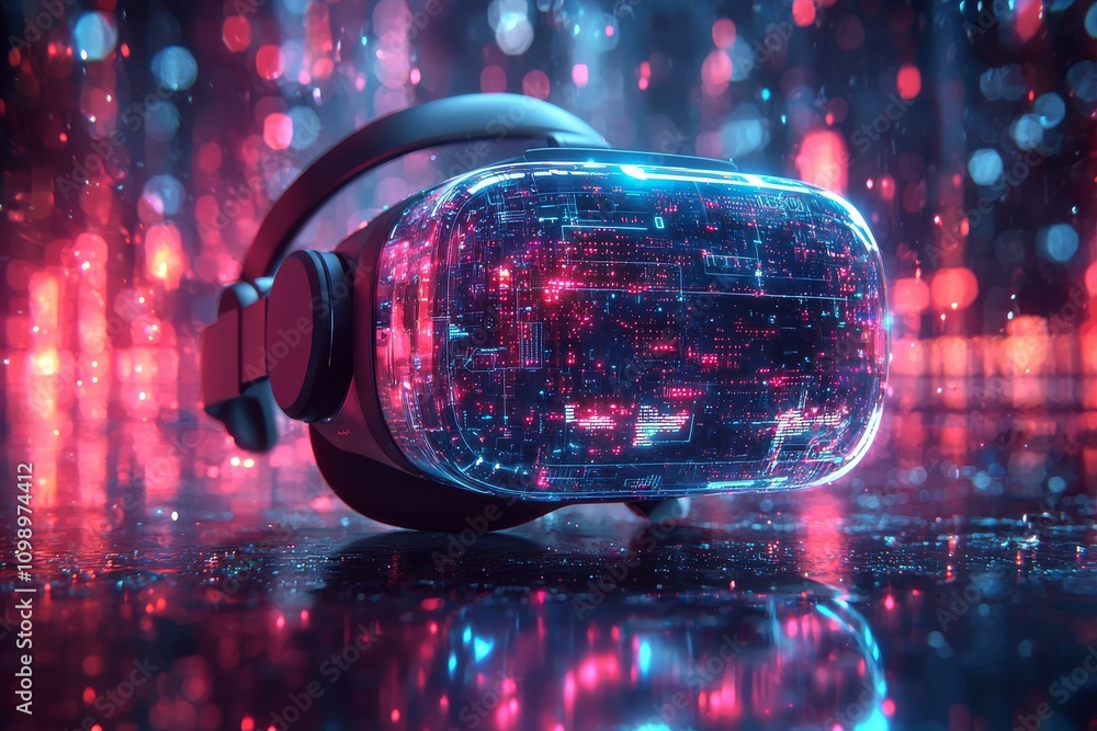 Exploring virtual reality yanwit headset with holographic ui ...