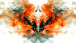 © Thiago - Png illustration, flames and fire, acid neo tribal shapes, elements and abstract illustrations in gothic style, gothic and acid tattoos and print templates. Postmodern. Illustration
