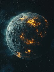 Wall Mural - Planet in Sky