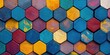 © Alexandr - Colorful Hexagon Wall