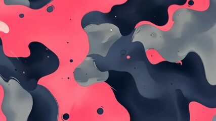 Wall Mural - abstract wave design with flowing curves and light texture