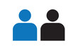 © Daishin - People icon set in trendy flat style. Persons symbol infographics website design, logo, app, UI isolated – for stock