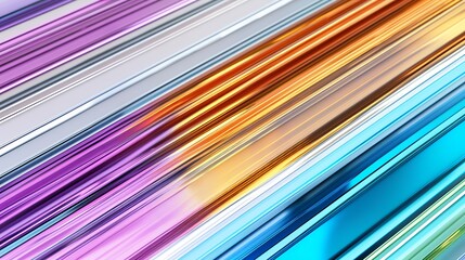 Wall Mural - vibrant parallel lines in a spectrum of colors. abstract background.