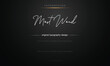 © James - Hand drawn vector alphabet. signature script font. Elegant Signature Font. Best Alphabet Beautiful Calligraphy Signature Font lettering