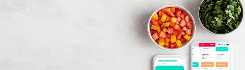Fitness app site with integrated meal planning tools and user testimonials, fitness app UX, health-first interface