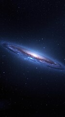 Wall Mural - infinite expanse of stars and galaxies in the darkness of space, sparkle, space, universe