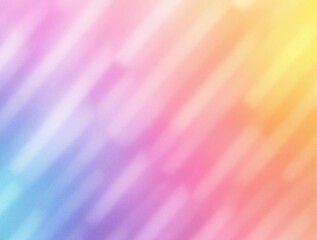 Wall Mural - Soft abstract striped rainbow watercolor background with gentle gradient effect , layered, soft, artistic, ethereal