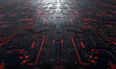 Fototapete - Top view to a colorful machine on a textured background, building isometric blocks. 3D illustration.