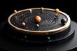 © woters - Solar system model displaying planets in orbit around the sun with detailed design and elegant craftsmanship