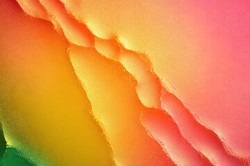 Wall Mural - gold red pink coral peach orange yellow lemon lime green abstract background for design. color gradi
