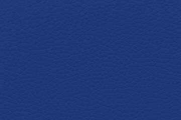 close-up of vibrant ultramarine blue textured leather surface