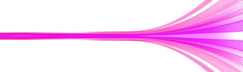 Poster - Database fast data transfer acceleration. Cyberpunk light trails in motion or slow shutter effect. Vector PNG. Image of speed motion on the road.	