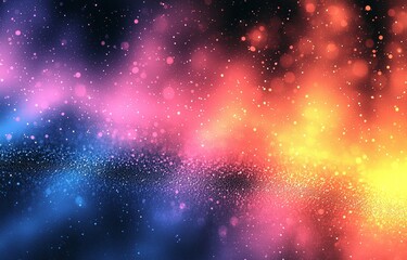 Poster - Background grainy gradient noise texture effect seamless colors teal abstract wave pattern.