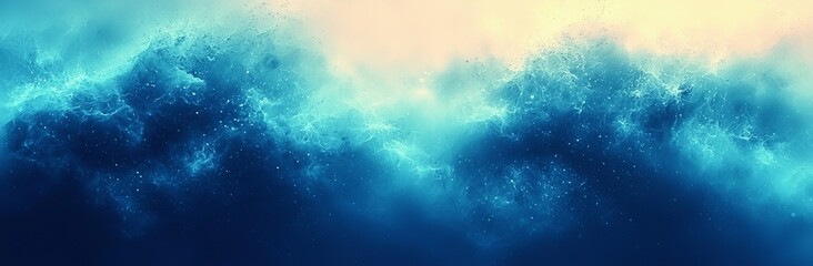 Leinwandbilder - Silk silk wave, empty space grainy noise grungy texture color gradient rough abstract background , shine bright light and glow template