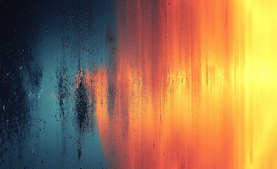 Fototapete - In contrast to the gold and white background, a rough and grungy texture is a grainy noise that shines brightly and reflects light.