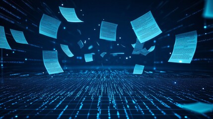 Aufkleber - A machine learning algorithm extracts data from unstructured documents using stock in document analysis