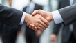 © pornthip - Businessmen Handshake  Deal  Agreement  Partnership  Success
