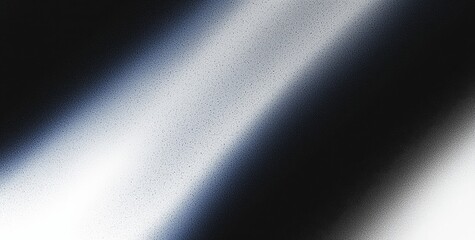 Aufkleber - A web banner with an abstract design featuring a dark blue to black and white gradient background, a grainy texture, and ample copy space.