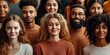 © Emmy Ljs - A diverse group of people smiling and looking at the camera, representing diversity in the work culture.
