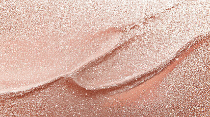 Poster - shimmering rose gold glitter background with pink and red sparkling textures creates shiny and elegant visual effect
