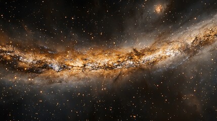 Wall Mural - a breathtaking image of the milky way galaxy, captured in vivid detail with countless stars and colo