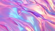 © Nathan - An abstract iridescent surface with flowing pastel hues of pink and blue.