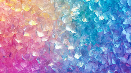 Wall Mural - holographic rainbow foil iridescent texture abstract hologram background