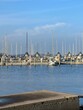 © Elena - Skive yacht harbor in Skive, Denmark, Europe. Harbor with Wooden Pier and Sailing Ships. Beautiful view. Boats moored in Maarup Havn, Samsoe, Jutland, Denmark. Beauty in nature. Sailboats in harbor