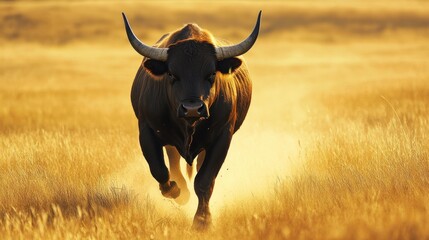 Wall Mural - bull market analysis for the renewable energy sector, targeting sustainable growth