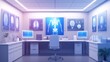 © Bullan - Serene Medical Office with Anatomical Posters