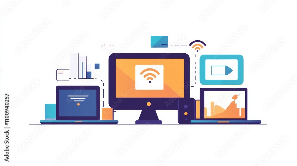 data, technology, electronic devices, mobile phones, computers ...