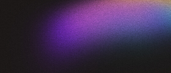 Wall Mural - vibrant abstract gradient with grainy texture and multicolor light effects