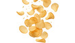 © HC Designer - Flying delicious potato chips, cut out