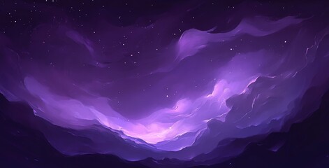 Wall Mural - heart in the night