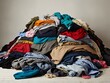 © Rafli - pile of dirty clothes to be washed in the bathroom