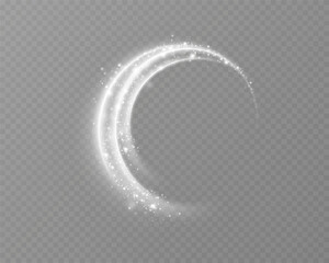 Poster - Light white Twirl.Vector eps 10 