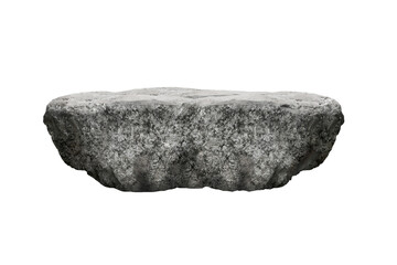 Wall Mural - rock isolated transparency background.