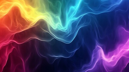 Wall Mural - gradient wave backgrounds combining modern abstract elements image